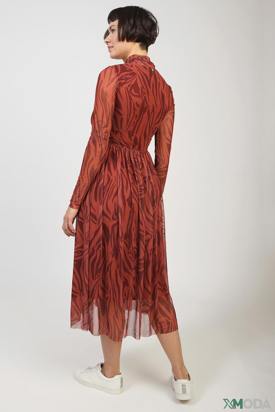 Платье Rich and Royal с принтом зебра