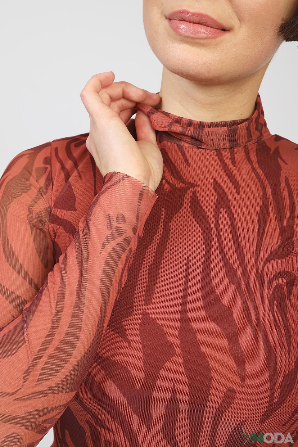 Платье Rich and Royal с принтом зебра