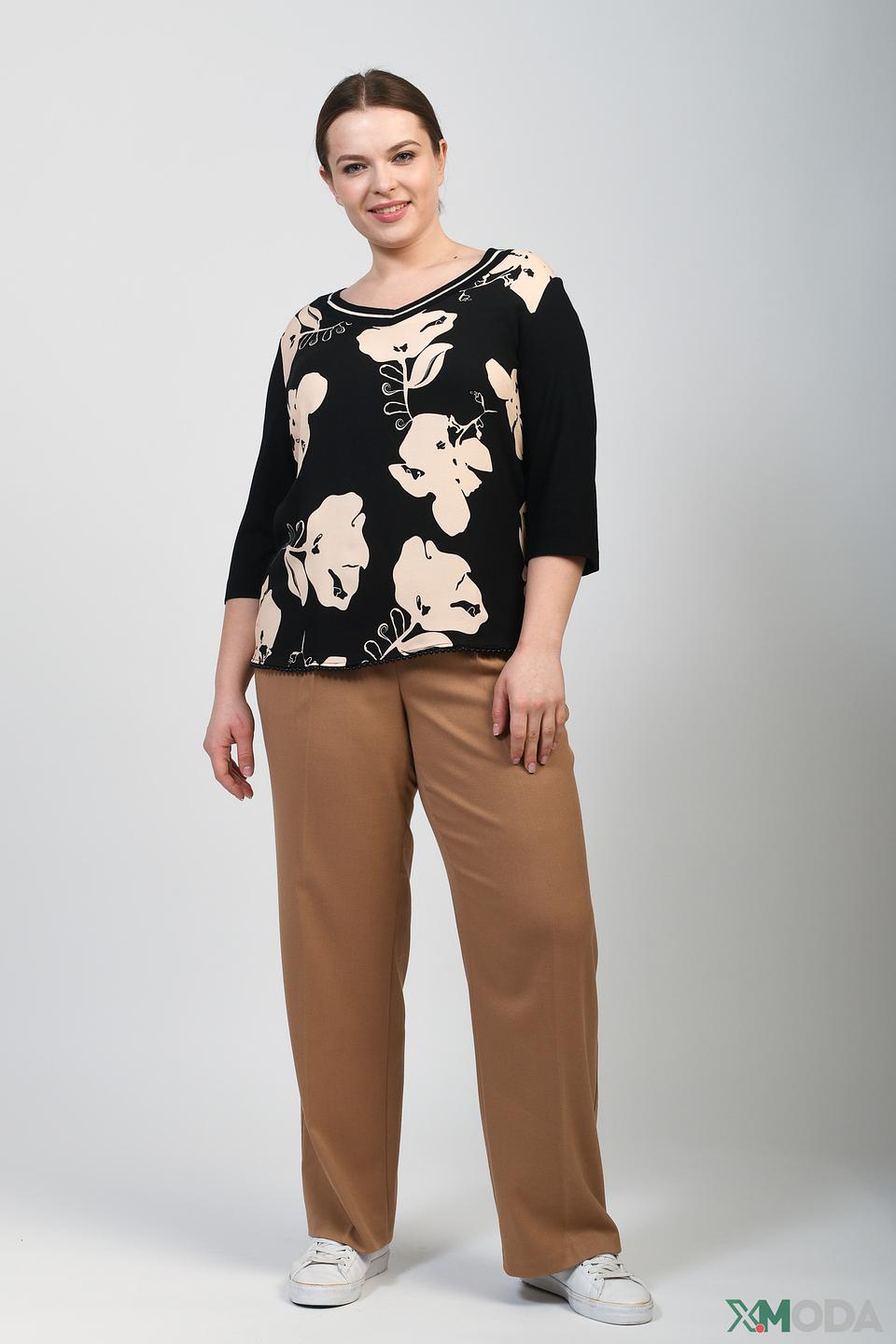 Лонгслив Eugen Klein с цветочным принтом