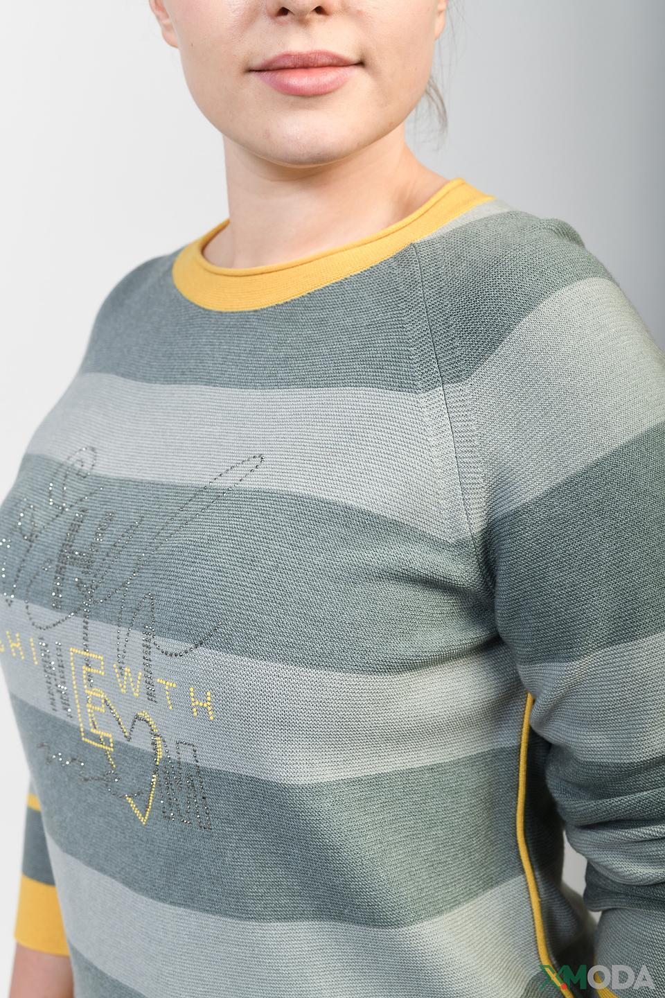 Пуловер Rabe collection в полоску