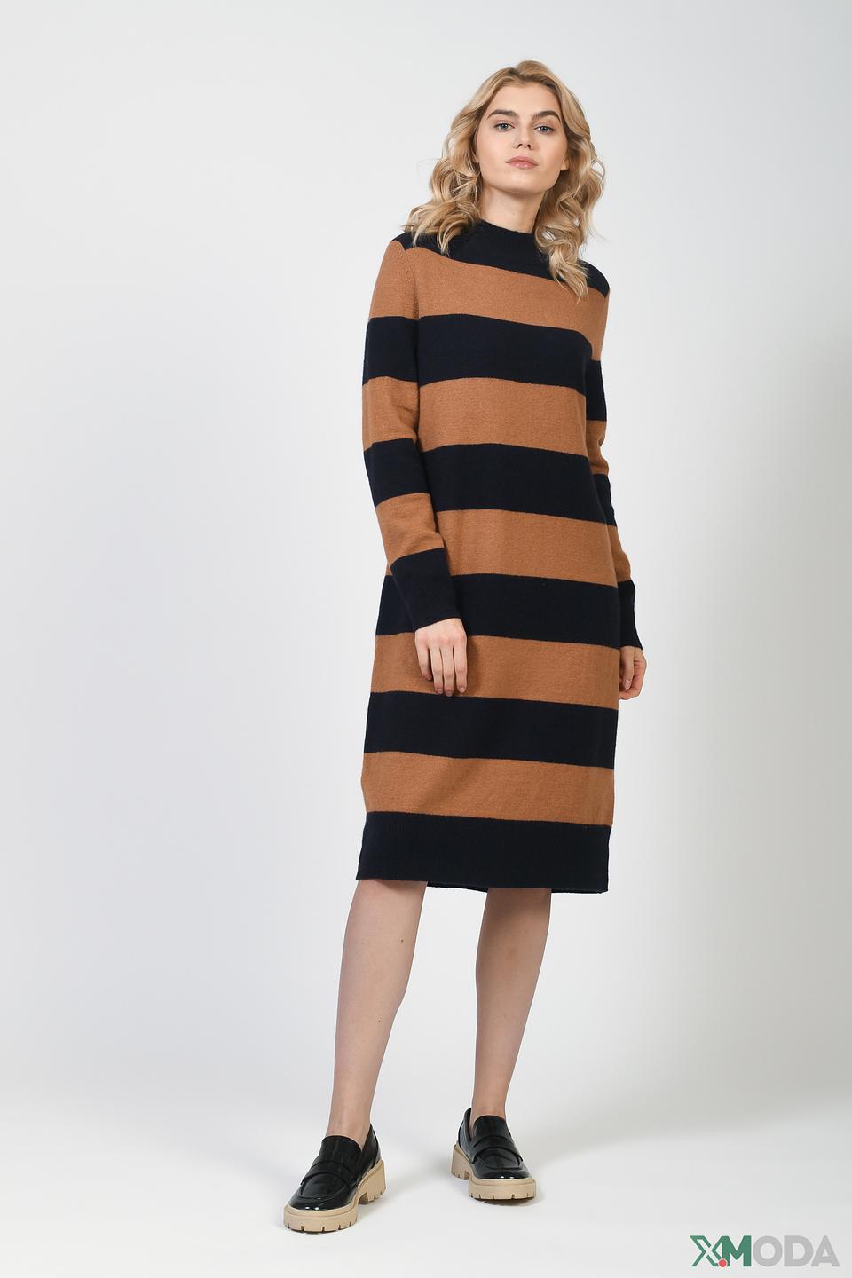 Платье Comma в полоску