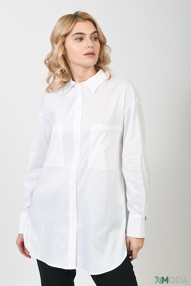 Рубашка Gerry Weber белая оверсайз