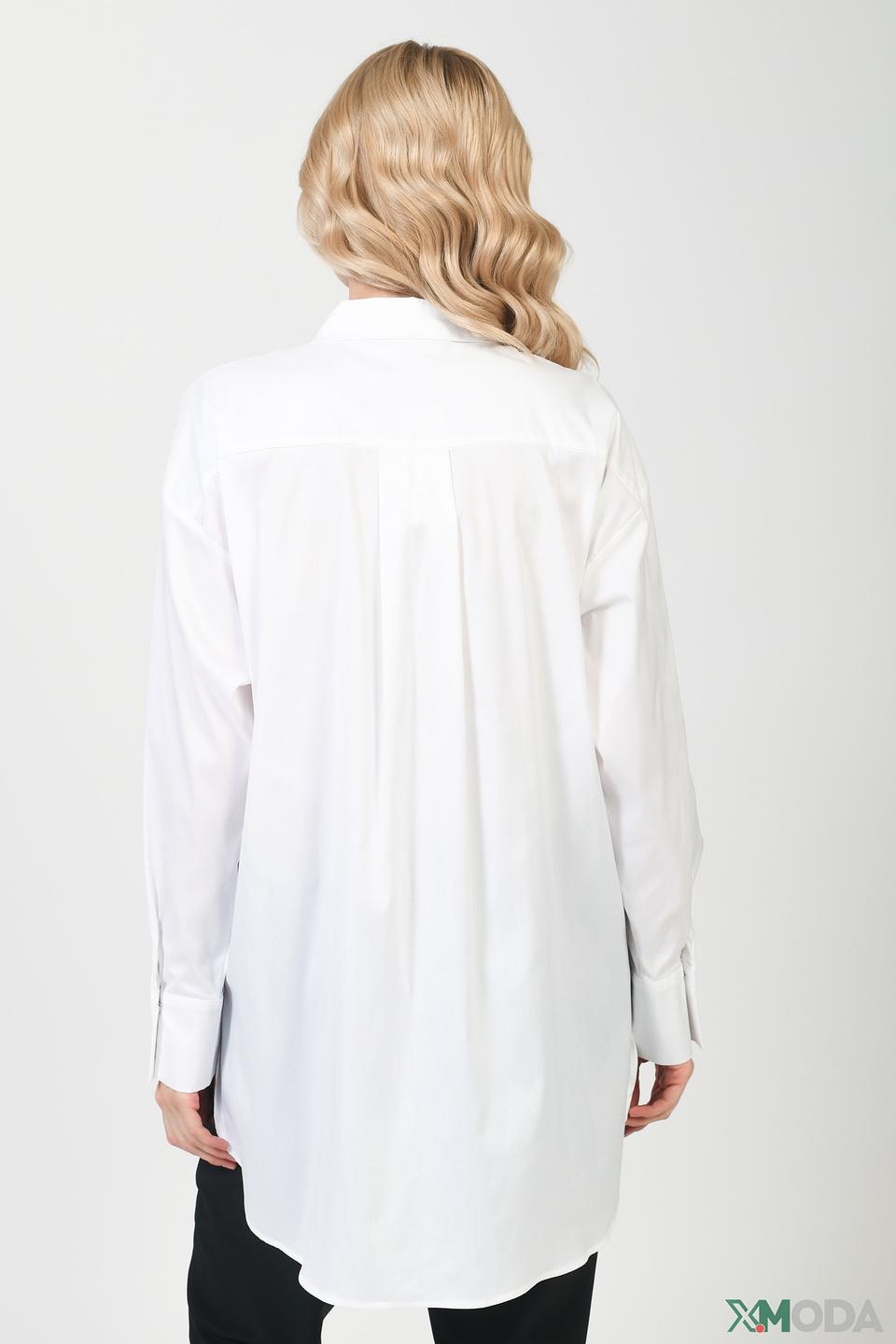 Рубашка Gerry Weber белая оверсайз