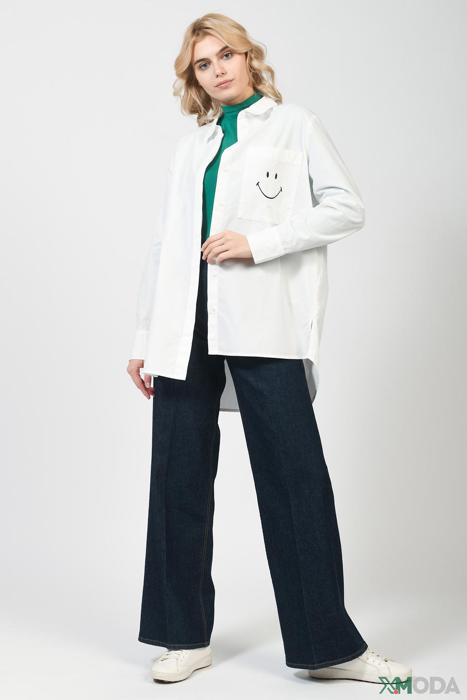 Рубашка s.Oliver с карманом-смайликом