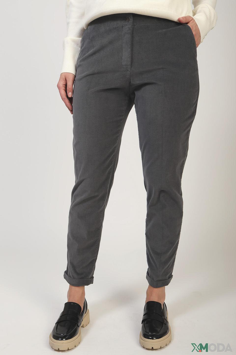 Брюки Raphaela by Brax серые Slim