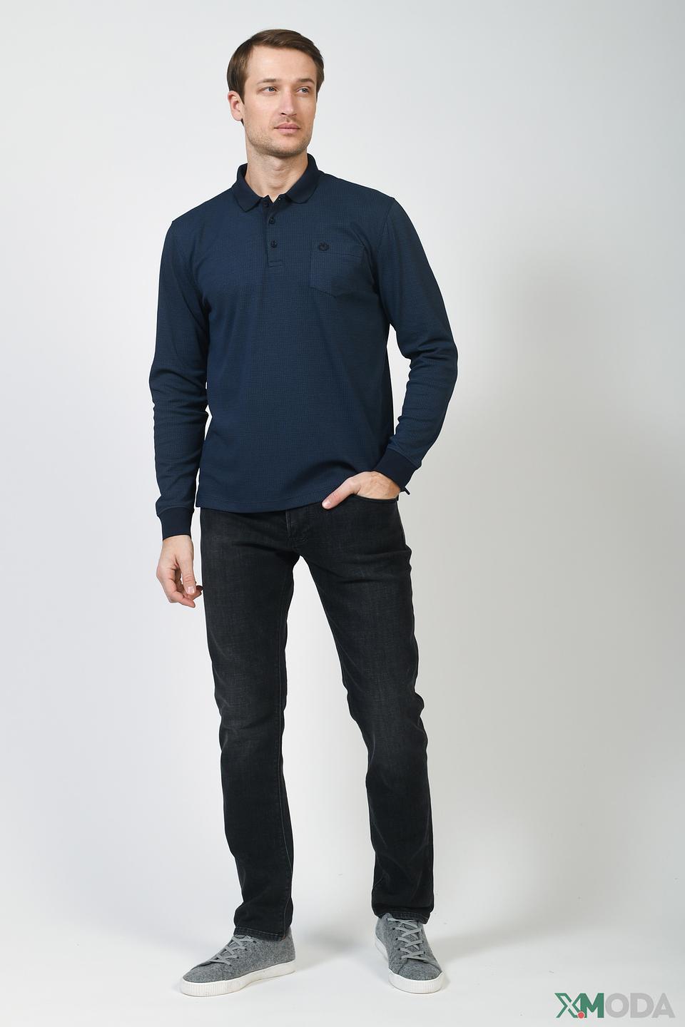 Поло Monte Carlo с длинным рукавом