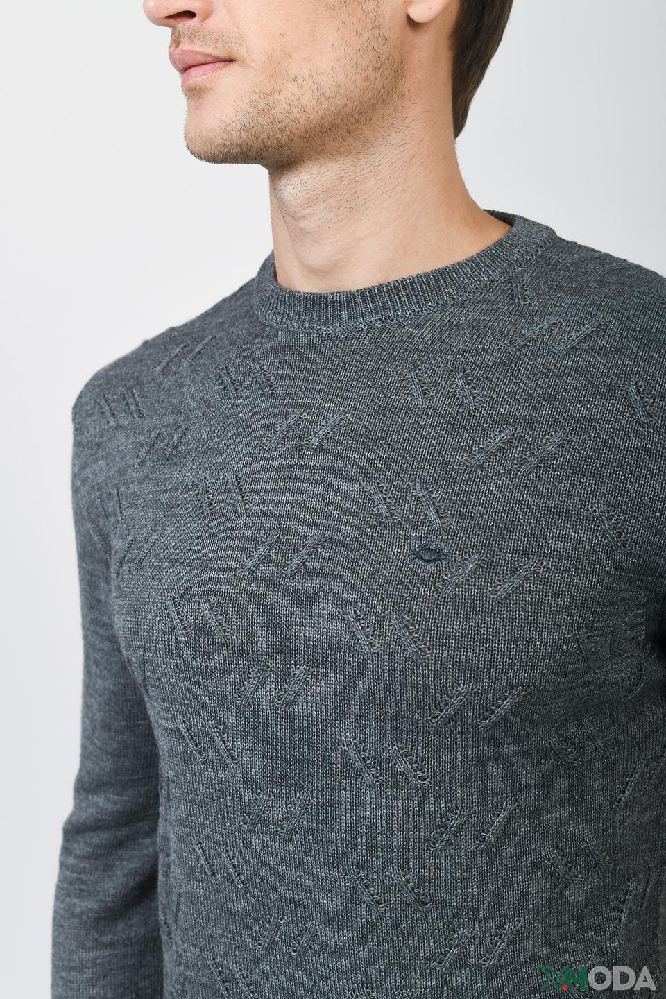 Джемпер Granchio с узором серый