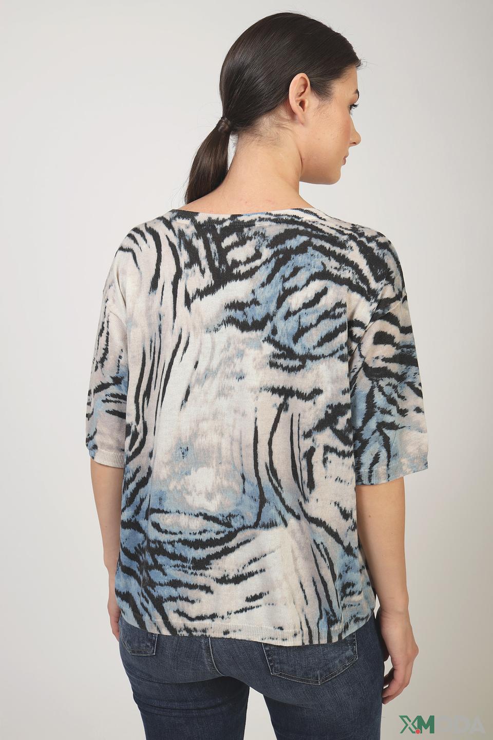 Пуловер Marc Aurel с тигровым принтом