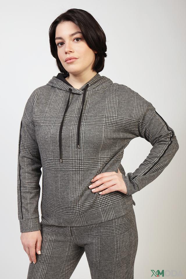 Пуловер Betty and Co в клетку