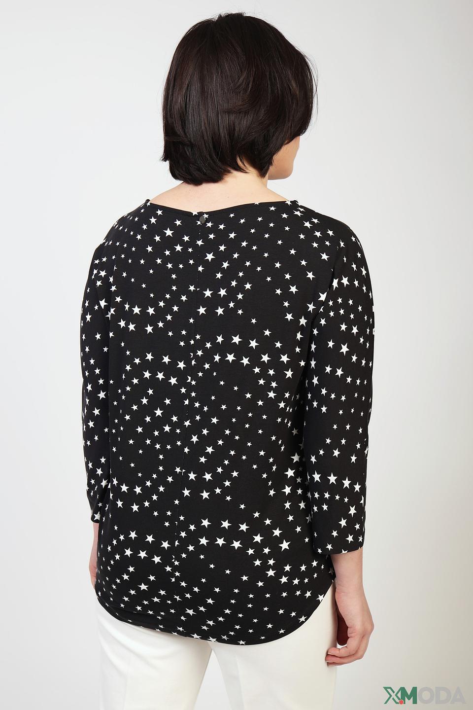 Лонгслив Gerry Weber EDITION чёрный в звёзды