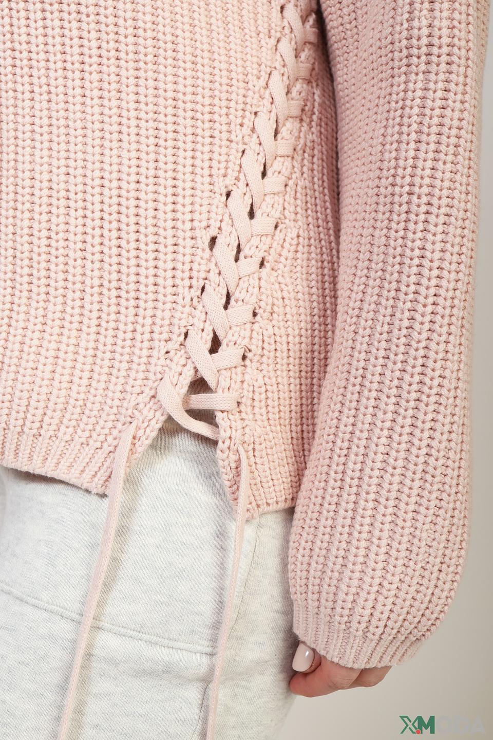 Жакет Oui с капюшоном персиковый