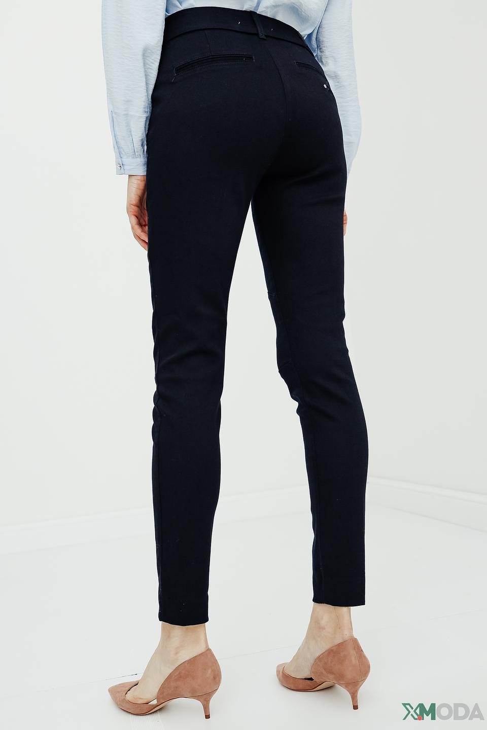 Джинсы Mos Mosh с молниями темно-синие