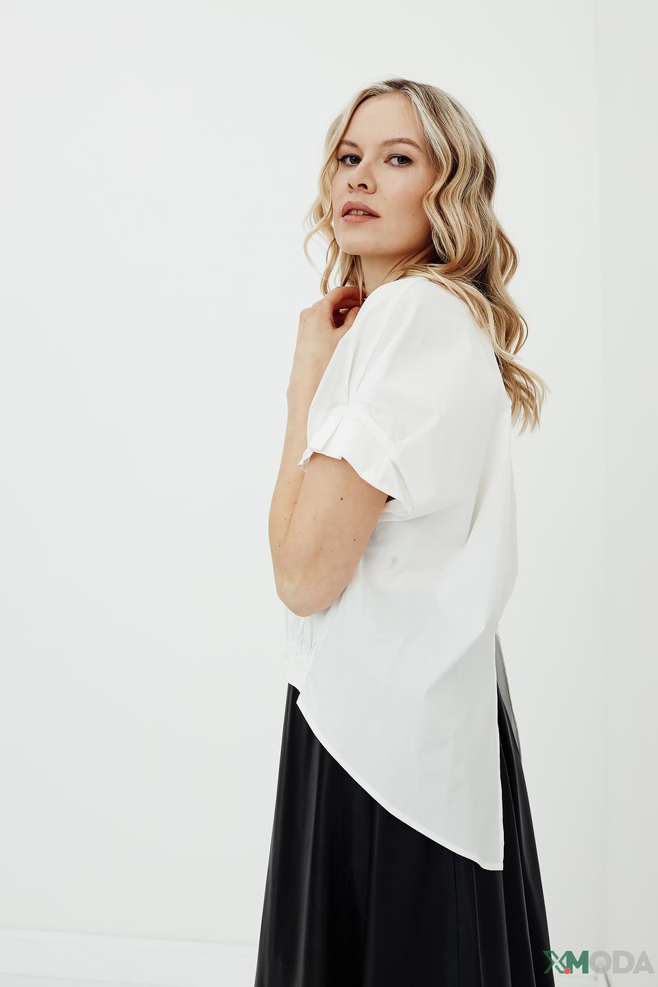 Блуза Taifun с рукавами-воланами