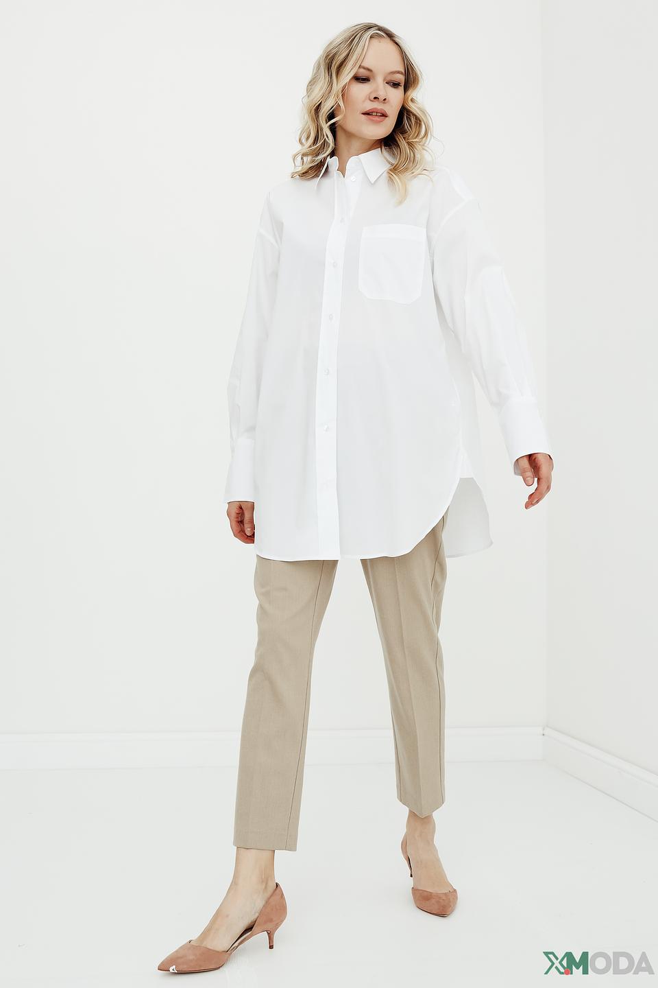 Рубашка Taifun оверсайз белая