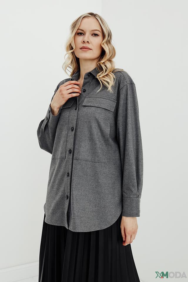 Рубашка Gerry Weber EDITION серая