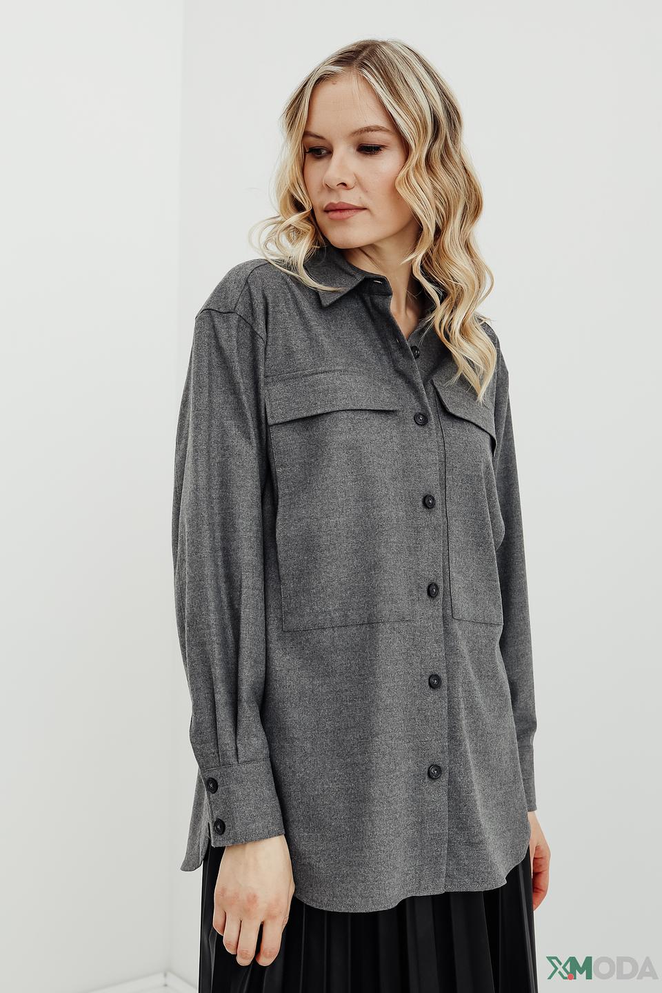 Рубашка Gerry Weber EDITION серая