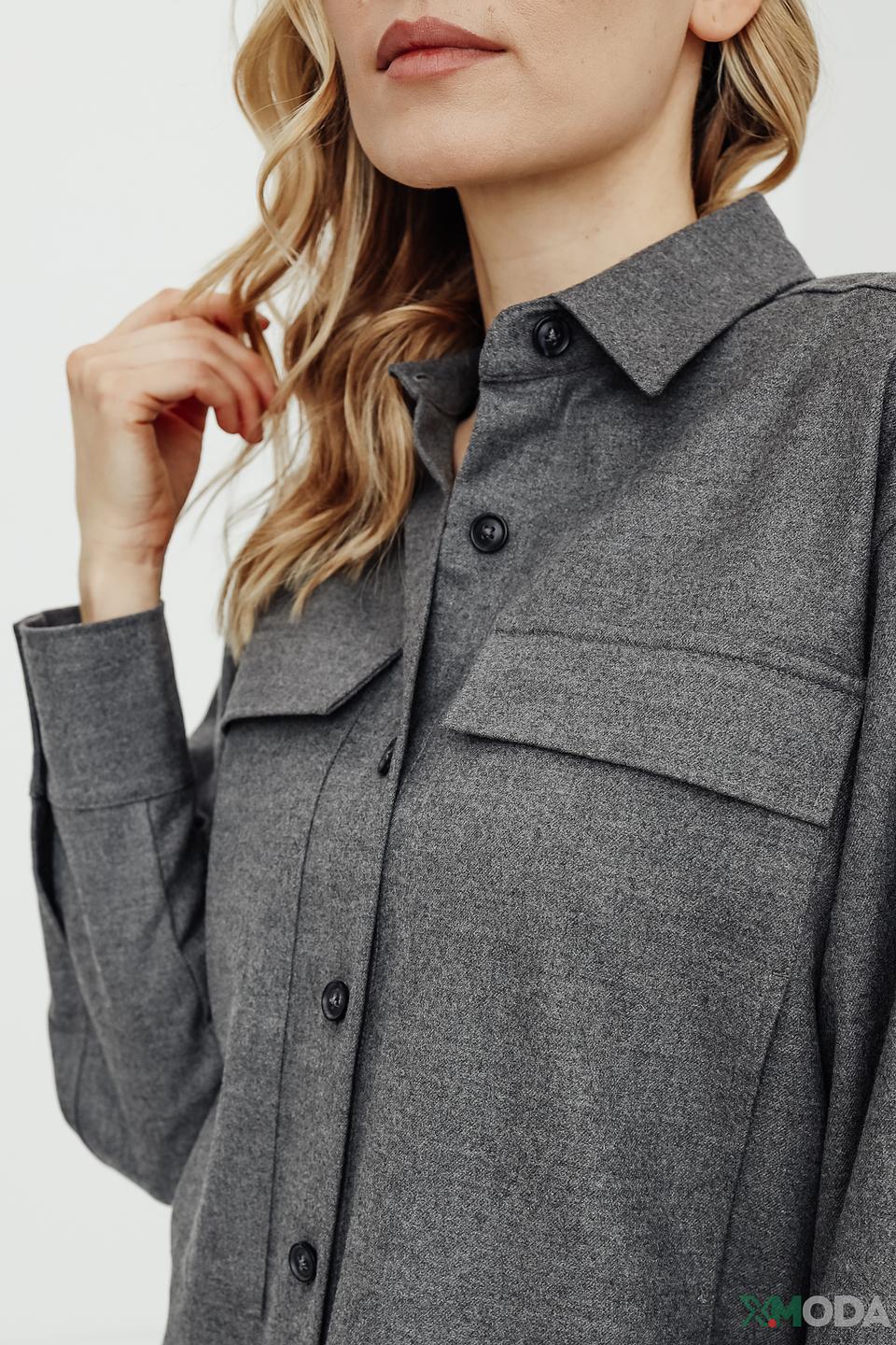 Рубашка Gerry Weber EDITION серая