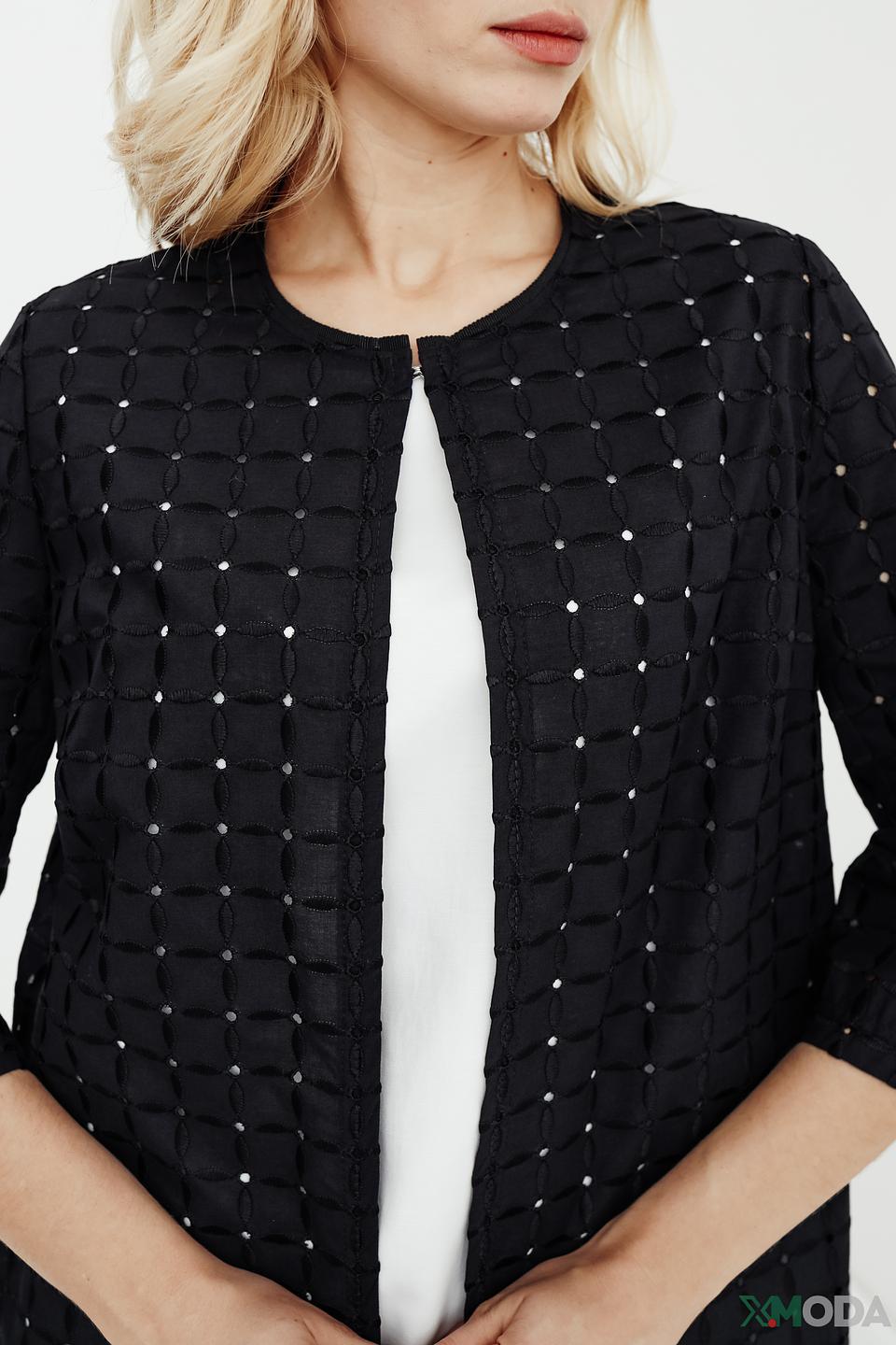 Жакет Betty Barclay с вышивкой чёрный