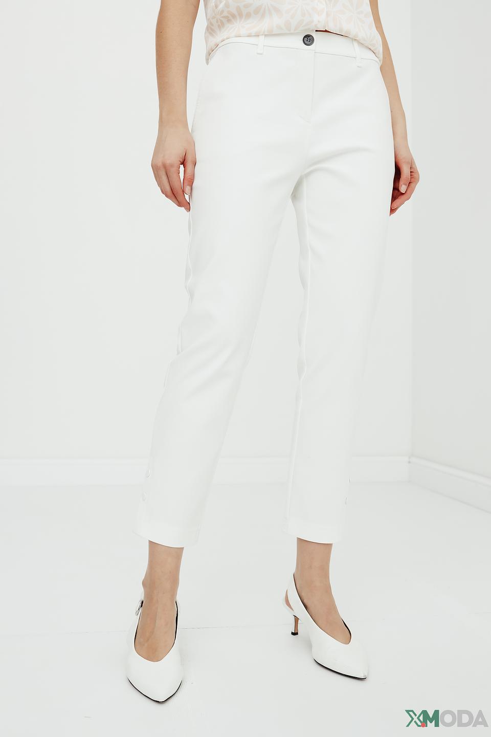 Брюки Marc Cain белые прямые