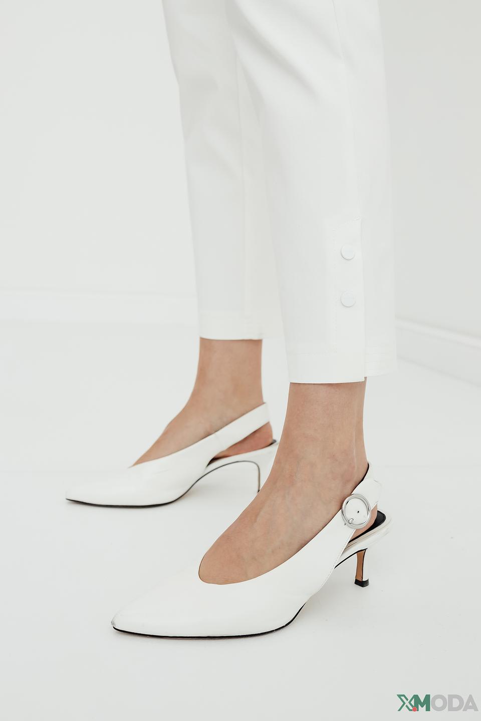 Брюки Marc Cain белые прямые