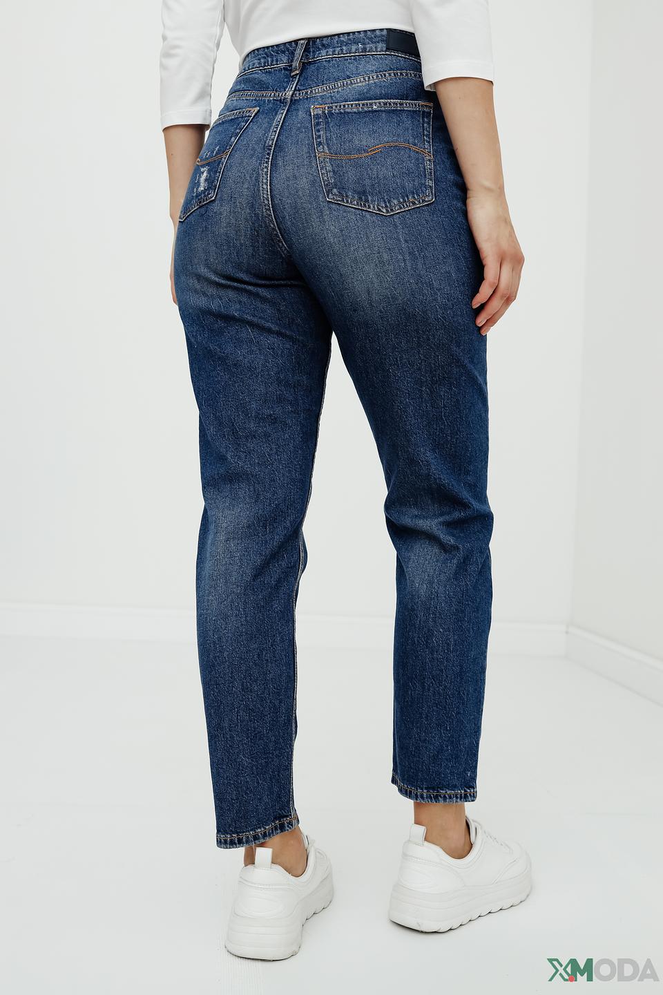 Джинсы QS с рваностями