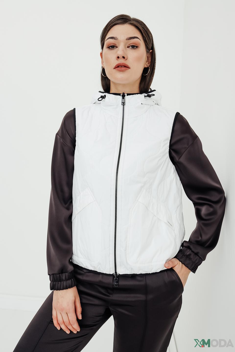 Жилет Marc Cain Sports чёрно-белый