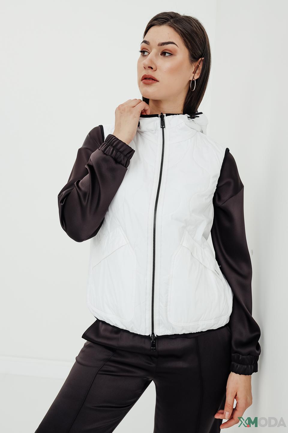 Жилет Marc Cain Sports чёрно-белый