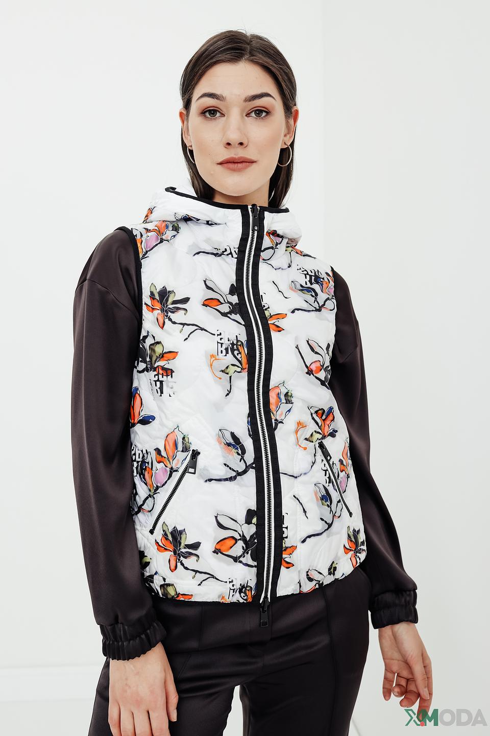 Жилет Marc Cain Sports чёрно-белый