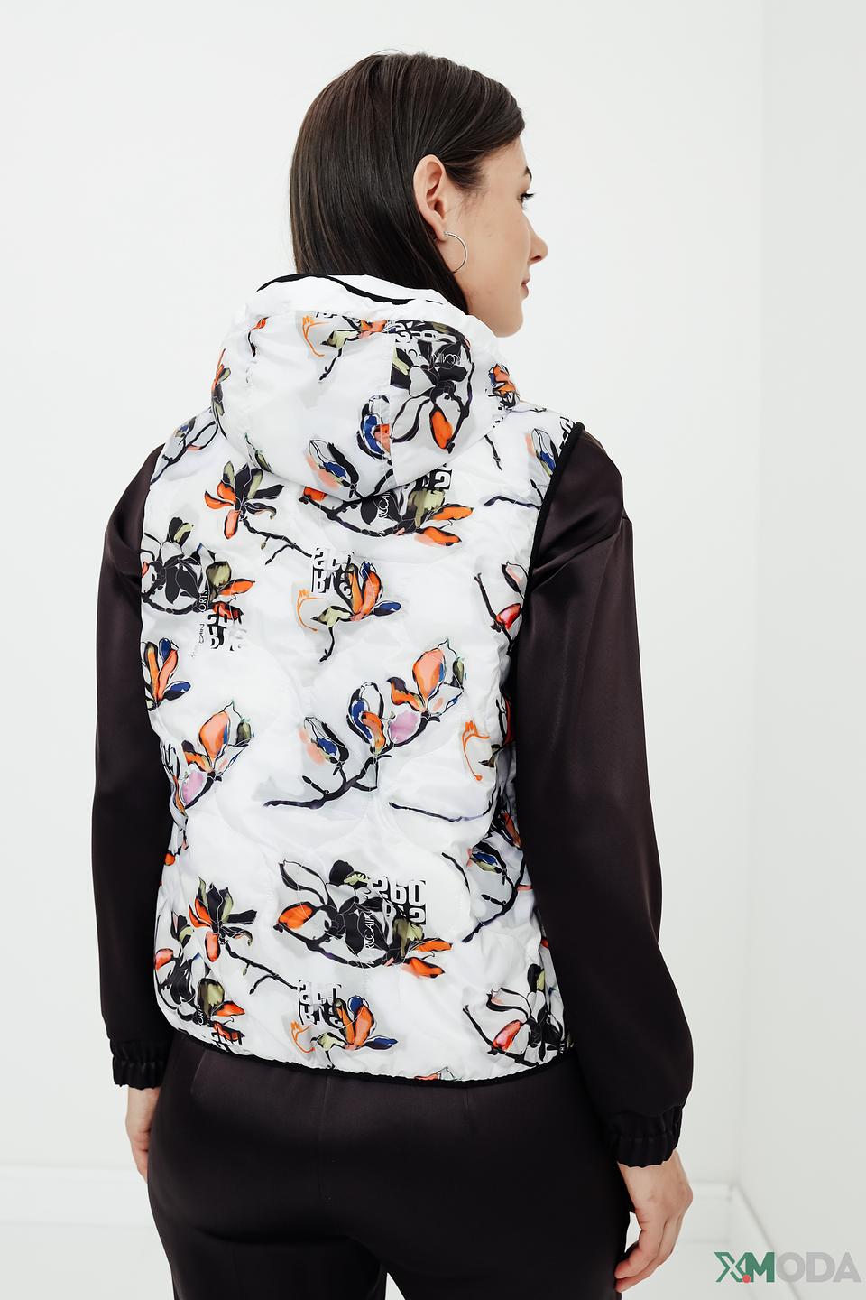 Жилет Marc Cain Sports чёрно-белый