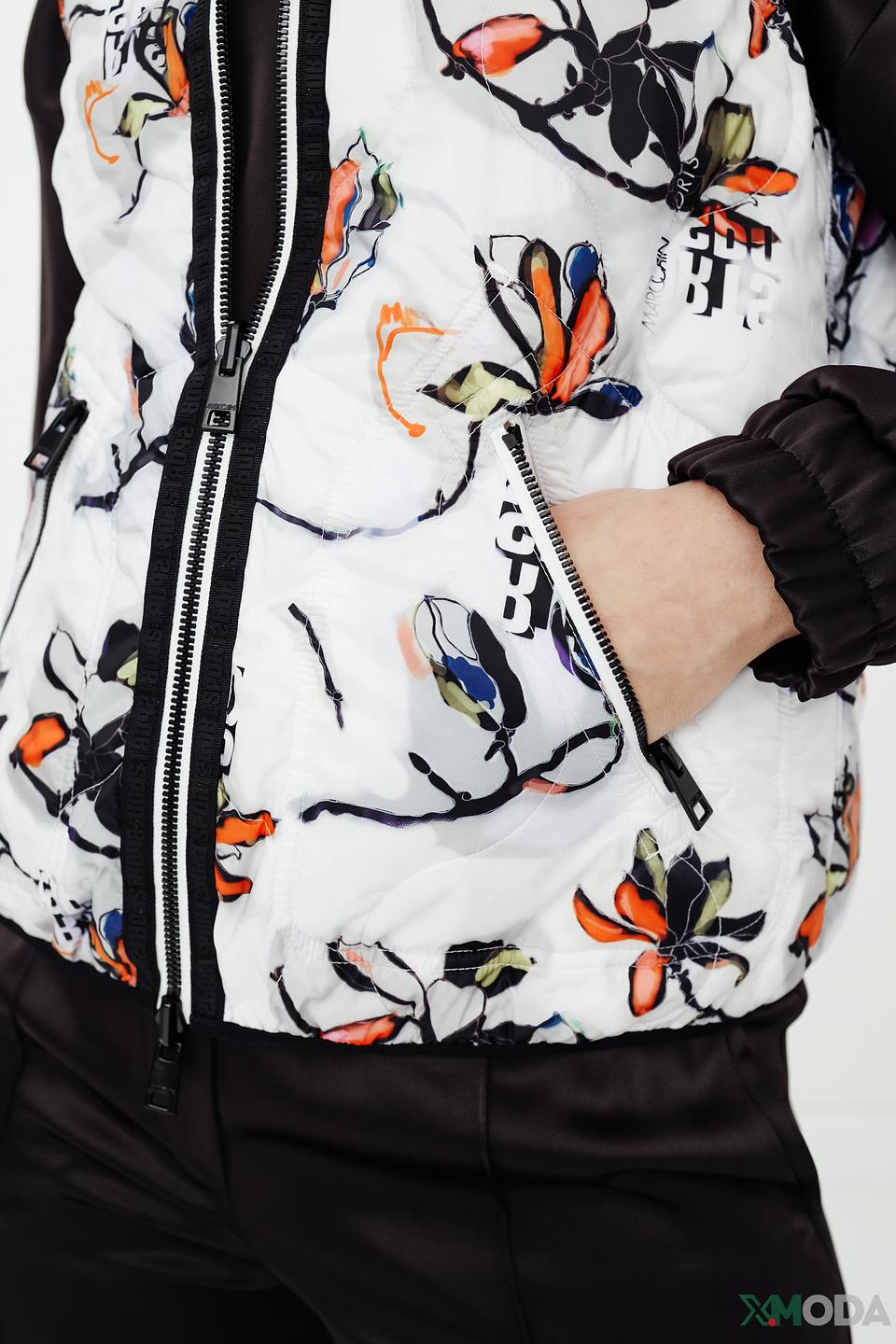 Жилет Marc Cain Sports чёрно-белый