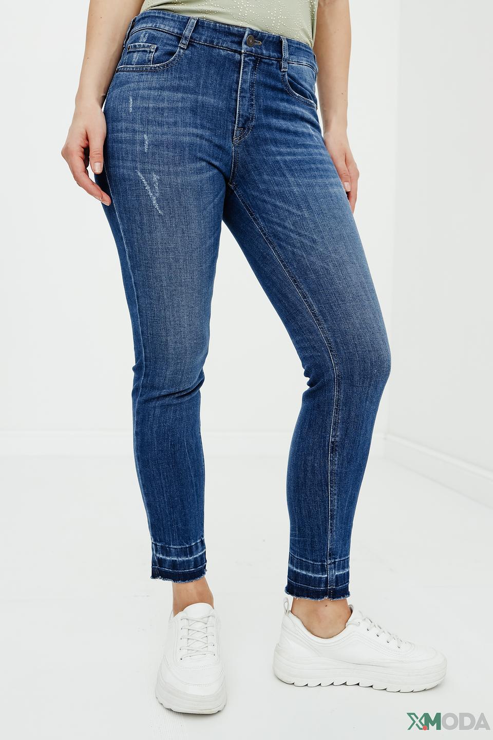 Джинсы Gardeur с потертостями