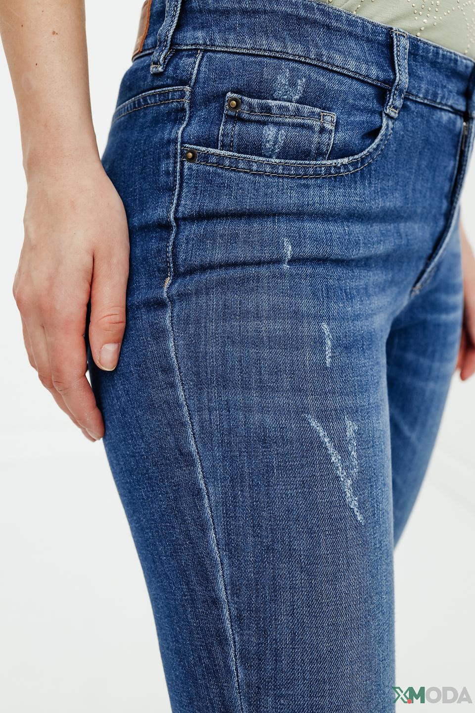 Джинсы Gardeur с потертостями