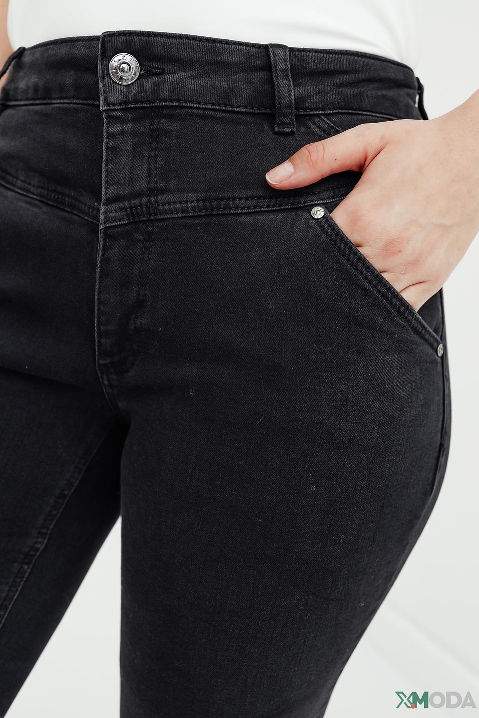 Джинсы скинни Oui чёрные