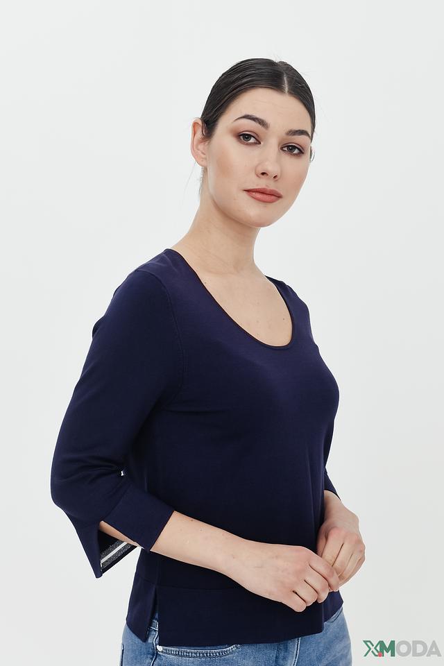 Пуловер Pezzo с разрезами