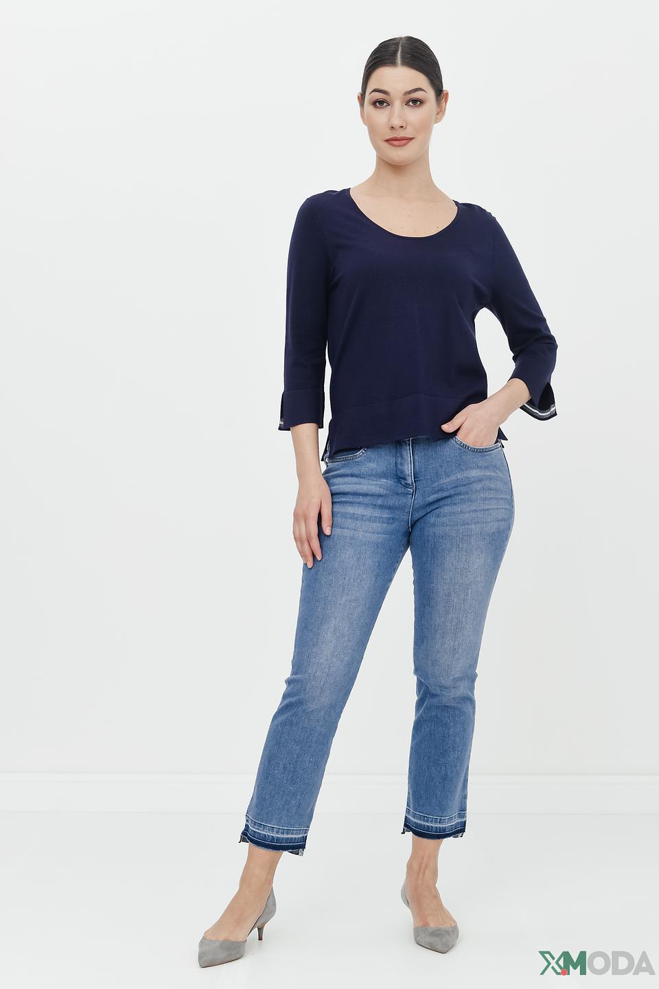 Пуловер Pezzo с разрезами