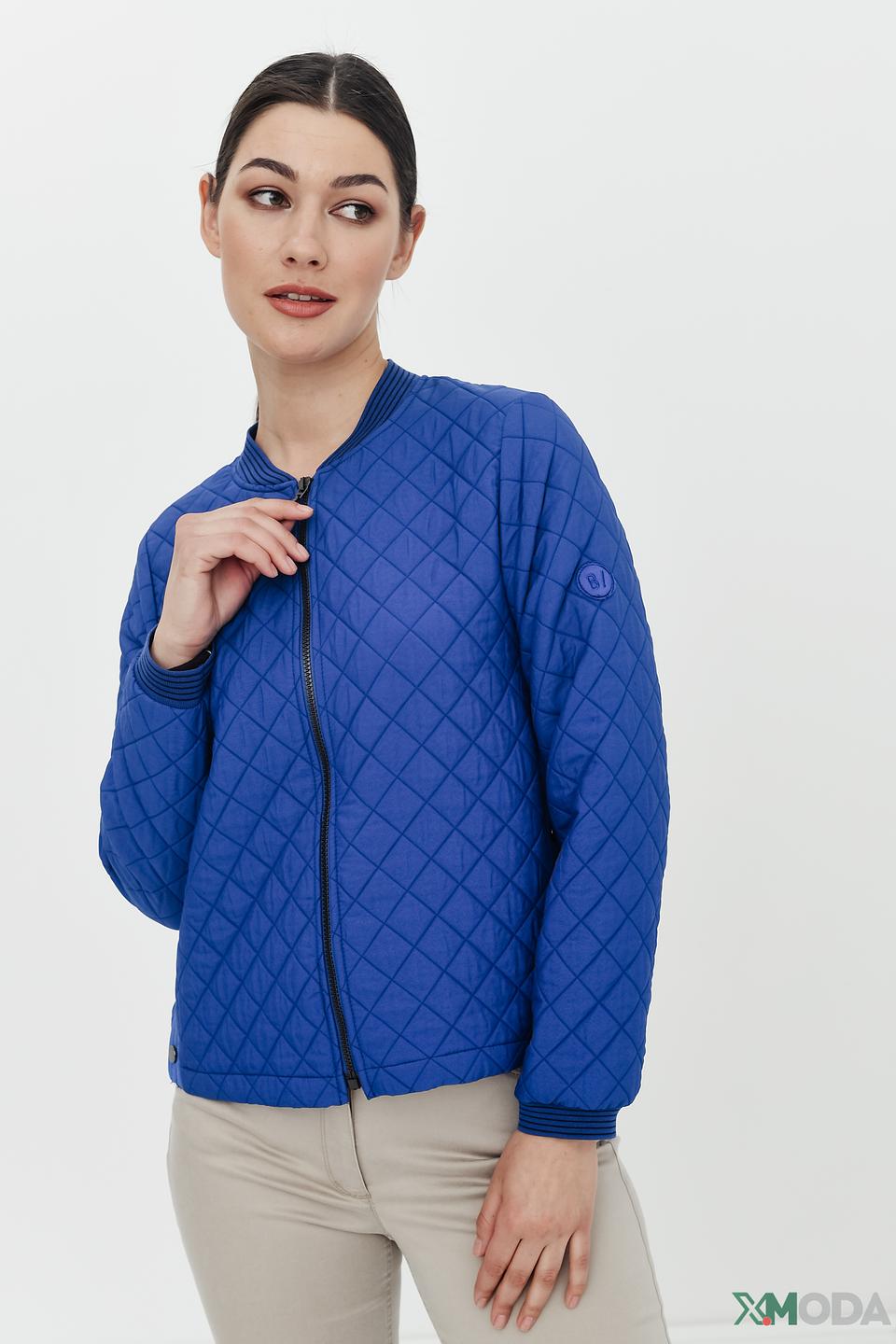 Куртка Bianca стеганая синяя