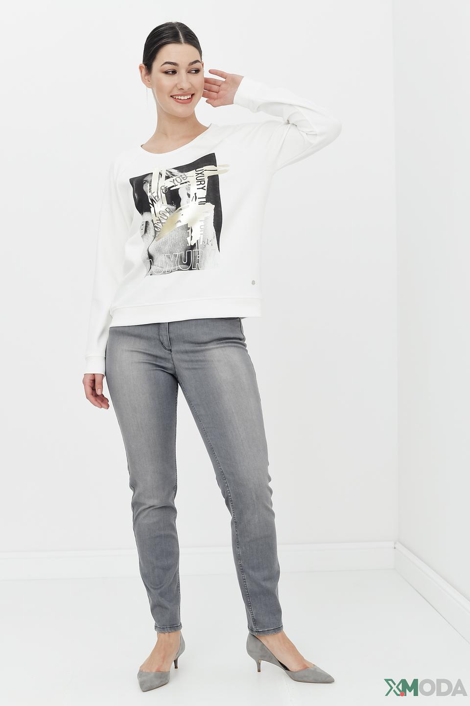 Пуловер Monari с принтом