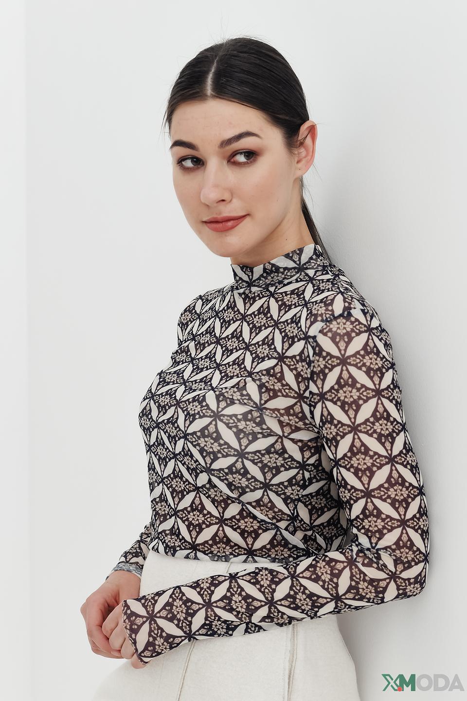 Водолазка Rich and Royal с принтом