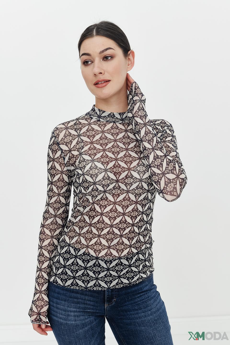 Водолазка Rich and Royal с принтом