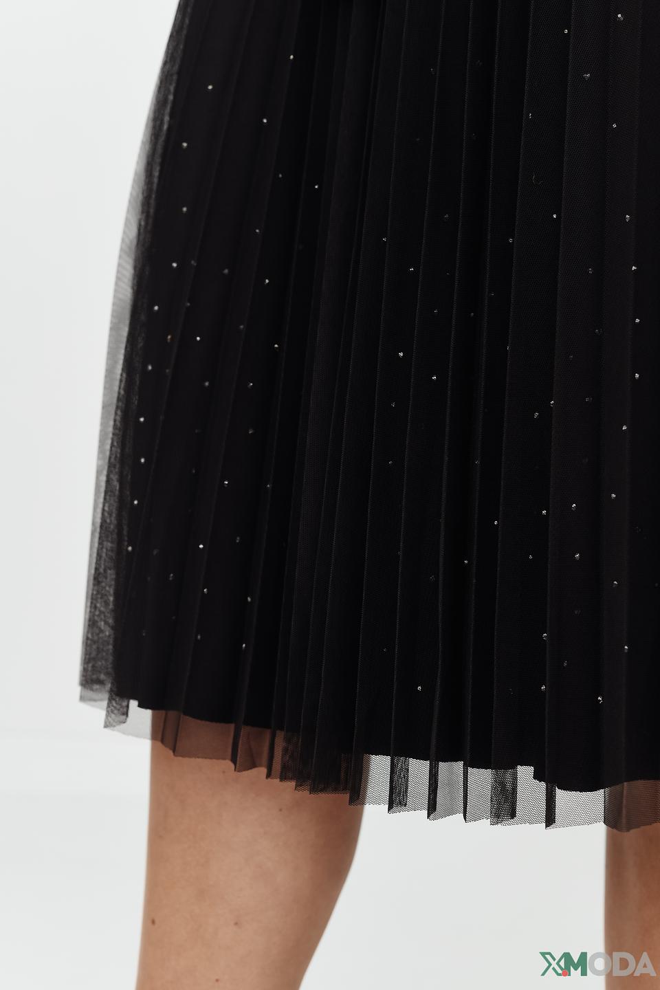 Юбка Monari плиссированная чёрная