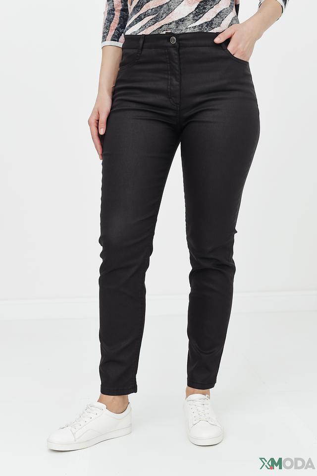 Брюки Betty Barclay черные с восковым эффектом