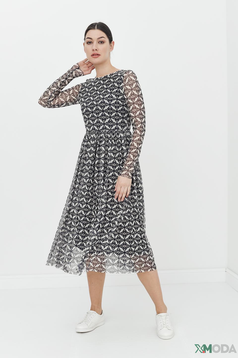 Платье Rich and Royal с принтом