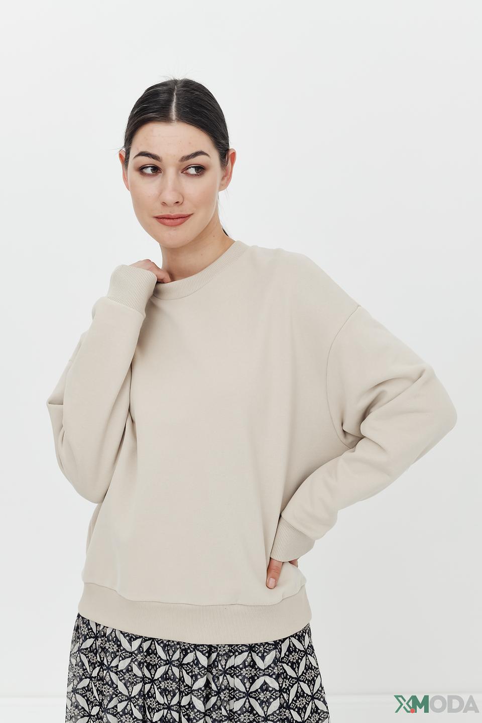 Пуловер Rich and Royal бежевый