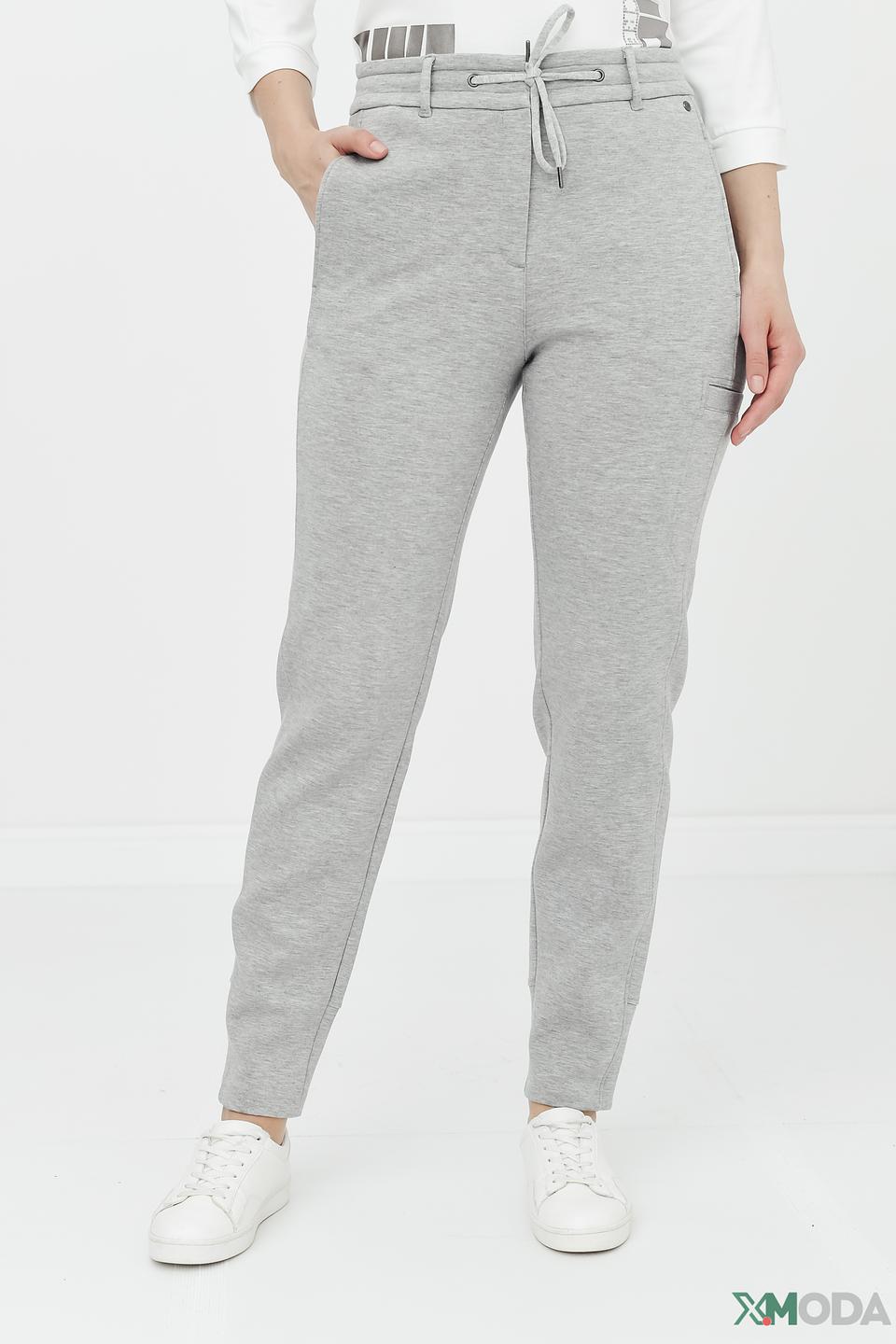 Брюки трикотажные Betty and Co серые