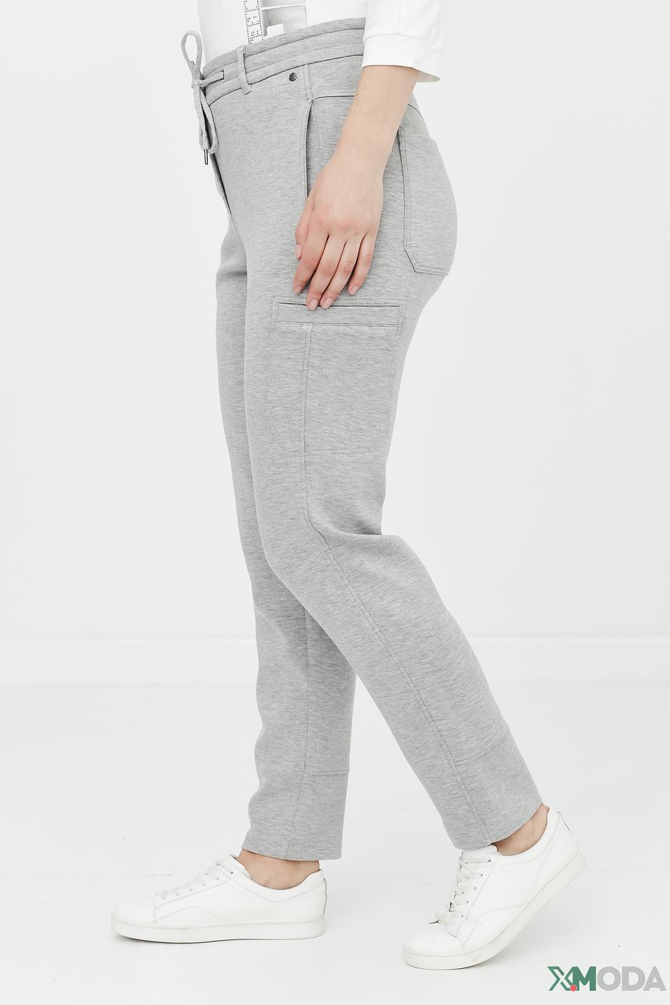 Брюки трикотажные Betty and Co серые