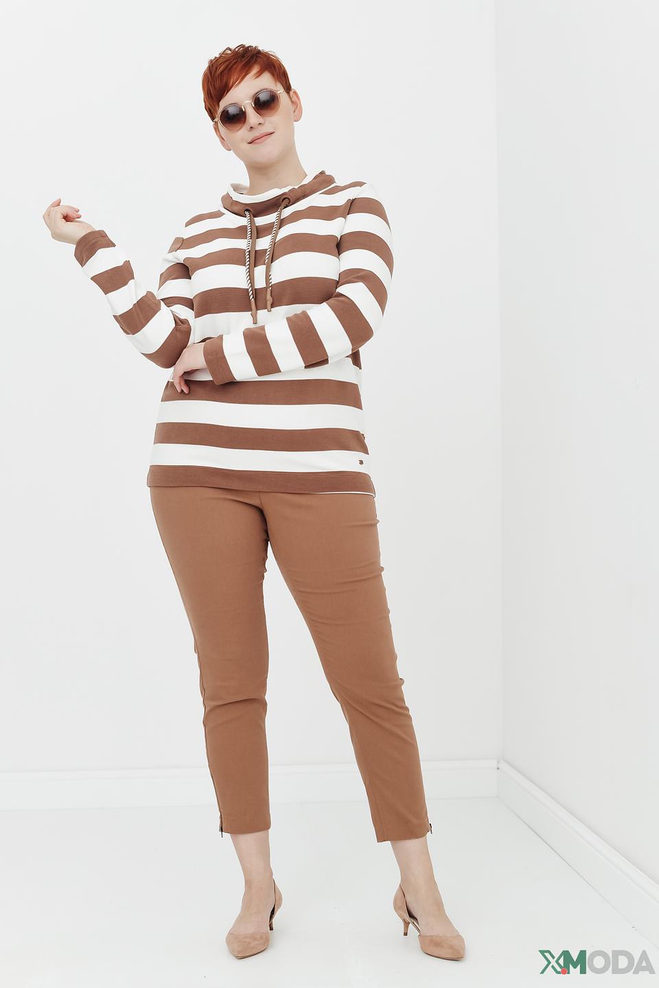 Брюки Via Appia коричневые