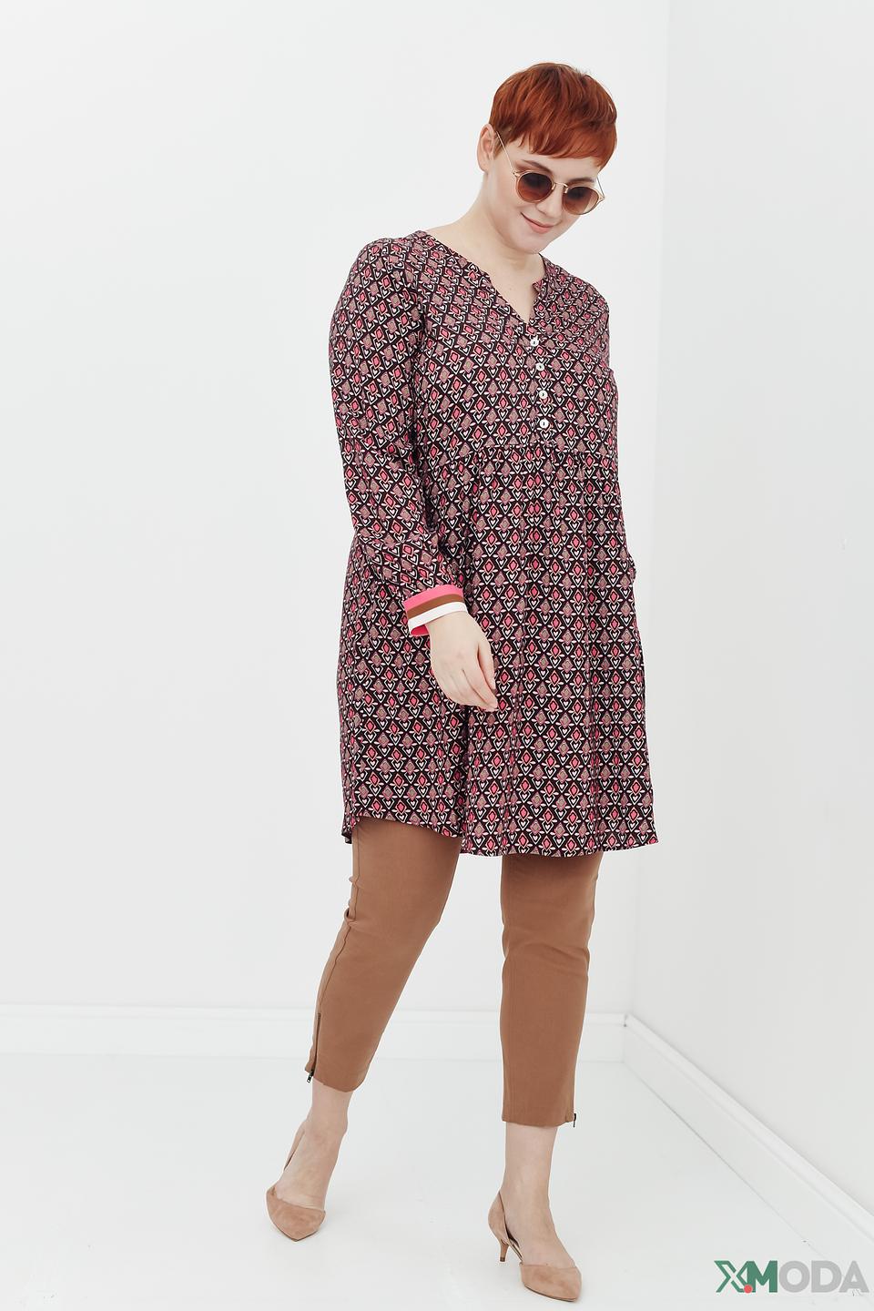 Платье Via Appia с принтом