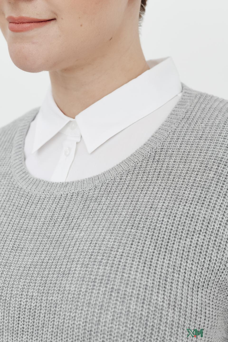 Жилет Frapp серый меланж