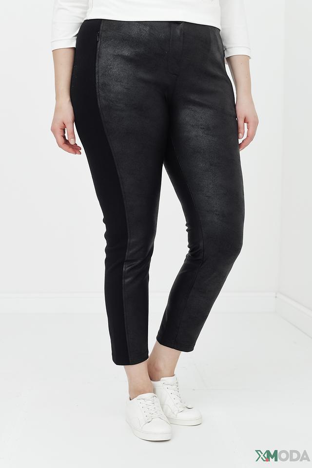 Брюки кожаные Thomas Rabe черные