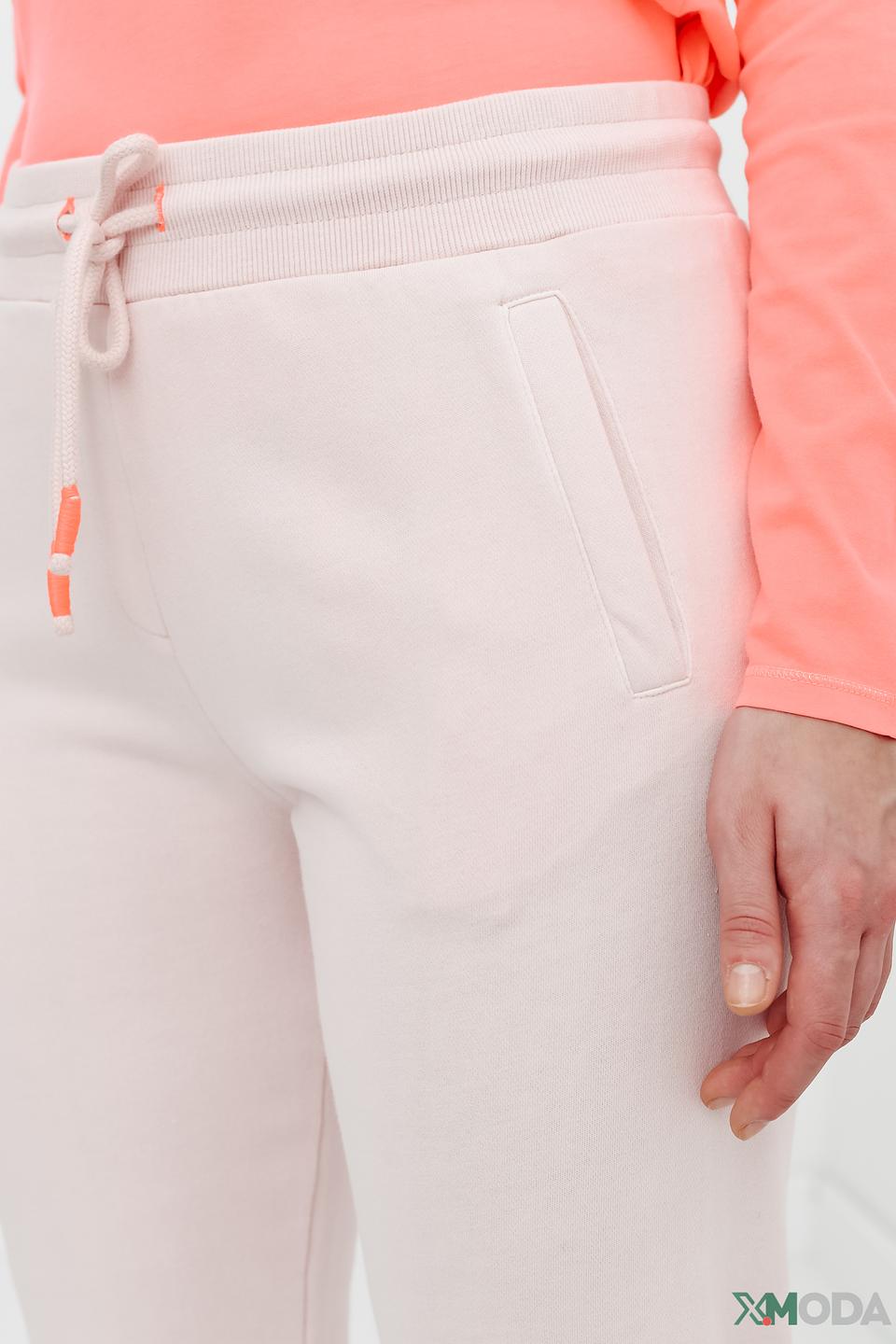 Брюки спортивные Oui пудровые